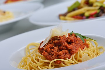 Image showing Italian spaghetti