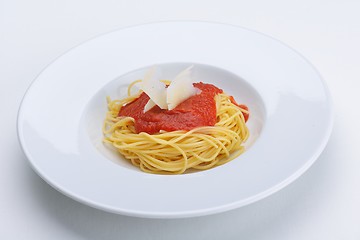 Image showing Italian spaghetti