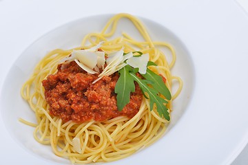 Image showing Italian spaghetti