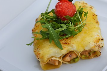 Image showing lasagne