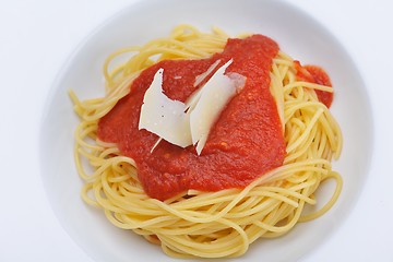 Image showing Italian spaghetti