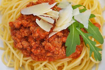 Image showing Italian spaghetti