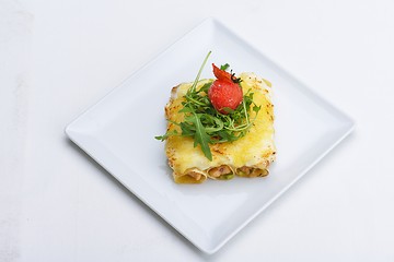 Image showing lasagne