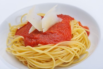 Image showing Italian spaghetti