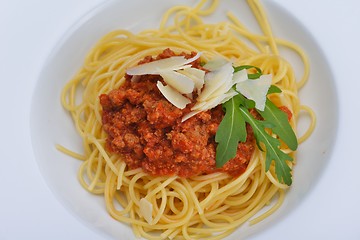 Image showing Italian spaghetti