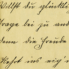 Image showing handwriting