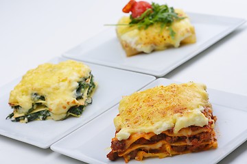 Image showing lasagne