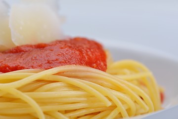 Image showing Italian spaghetti