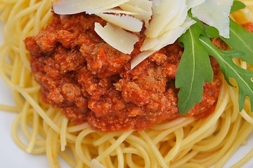 Image showing Italian spaghetti