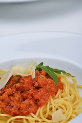 Image showing Italian spaghetti