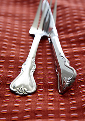 Image showing Fork and knife