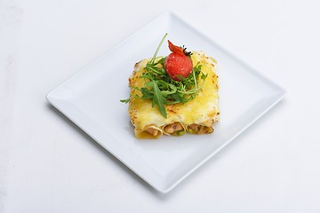 Image showing lasagne