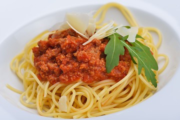 Image showing Italian spaghetti