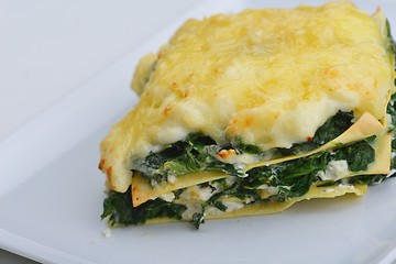 Image showing lasagne