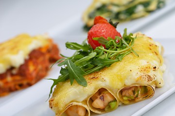 Image showing lasagne