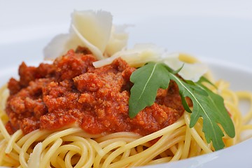 Image showing Italian spaghetti