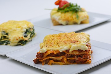 Image showing lasagne