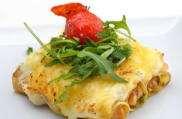 Image showing lasagne