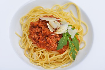 Image showing Italian spaghetti