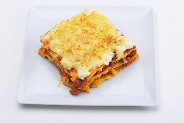 Image showing lasagne