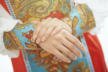 Image showing Russian national costume