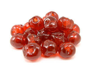 Image showing Sticky glace cherries