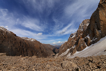 Image showing Top view of the valley. Turkey, Central Taurus Mountains