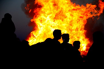 Image showing bon fire