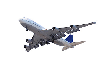 Image showing Airplane on white