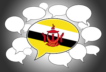 Image showing Speech bubbles concept