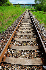 Image showing Railroad Tracks