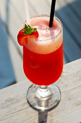 Image showing Strawberry daiquiri