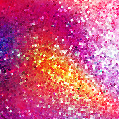 Image showing Glitters on a soft blurred background. EPS 10