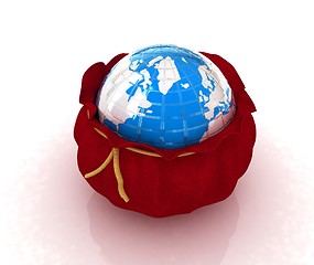 Image showing Bag and earth 