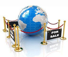 Image showing Global mega-exhibition with online sales 