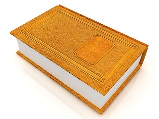 Image showing Leather book 
