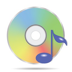 Image showing compact disc icon