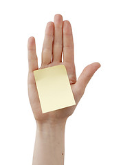 Image showing One Post it