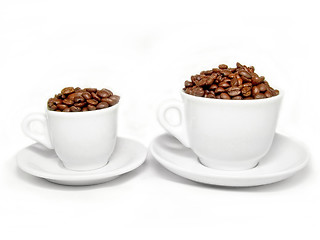 Image showing Cups coffee