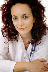 Image showing Portrait of a young doctor