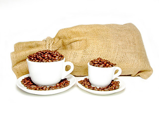 Image showing Mugs and sack