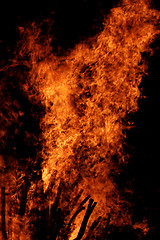 Image showing Fire flame