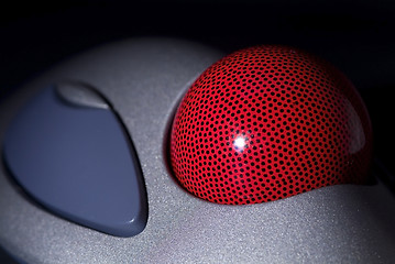 Image showing Detail of trackball