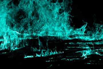 Image showing Fire flame