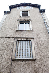 Image showing French traditional house