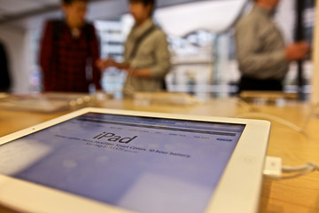 Image showing iPad, Apple Store