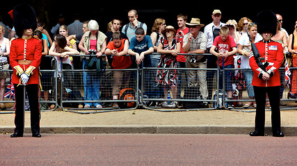 Image showing London, guard