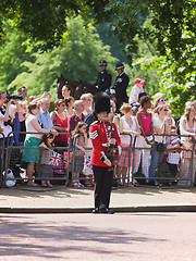 Image showing London guards