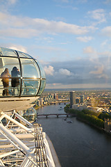 Image showing London eye, London