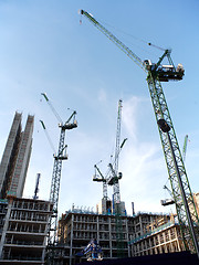Image showing Construction, Building Site